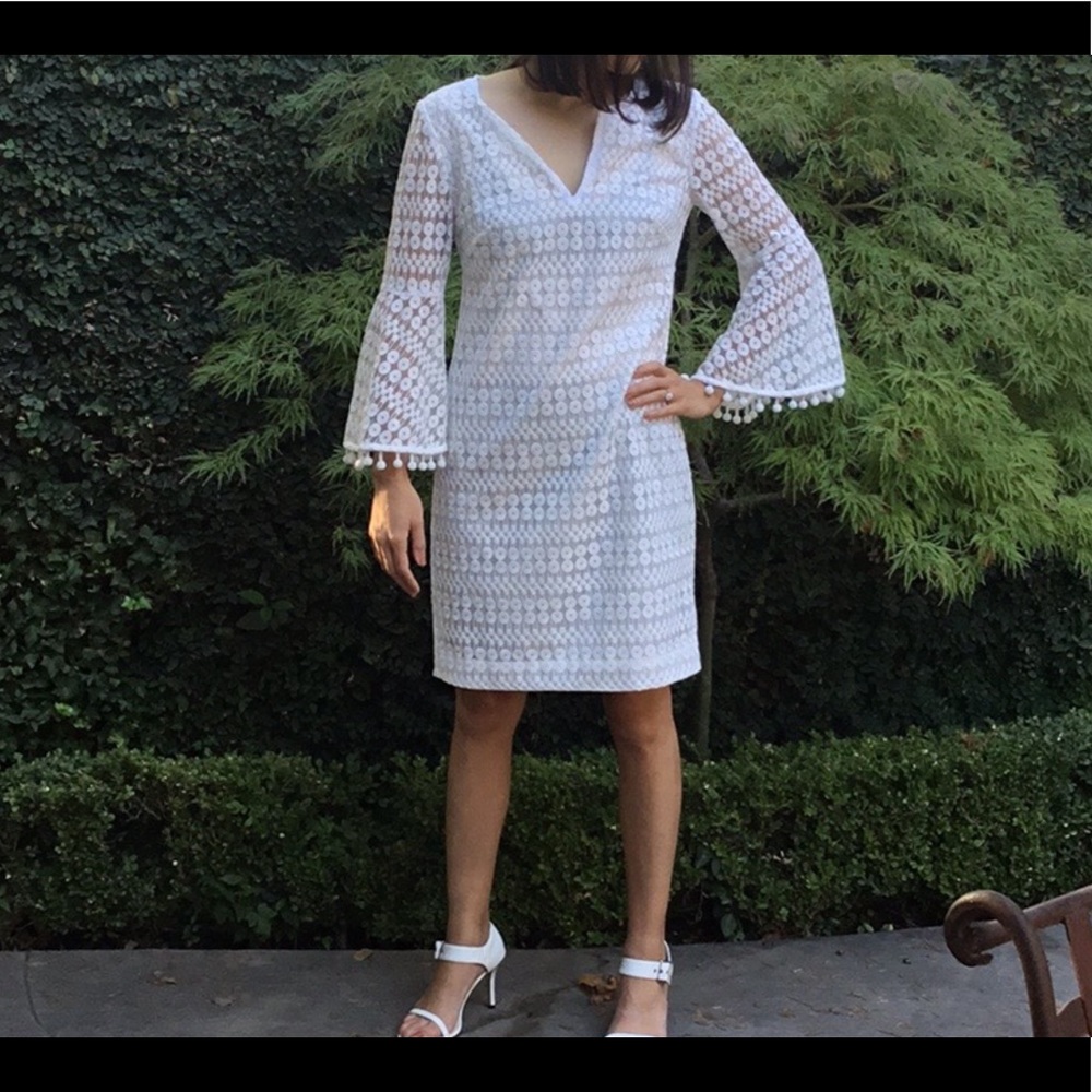 TRINA TURK WHITE DRESS